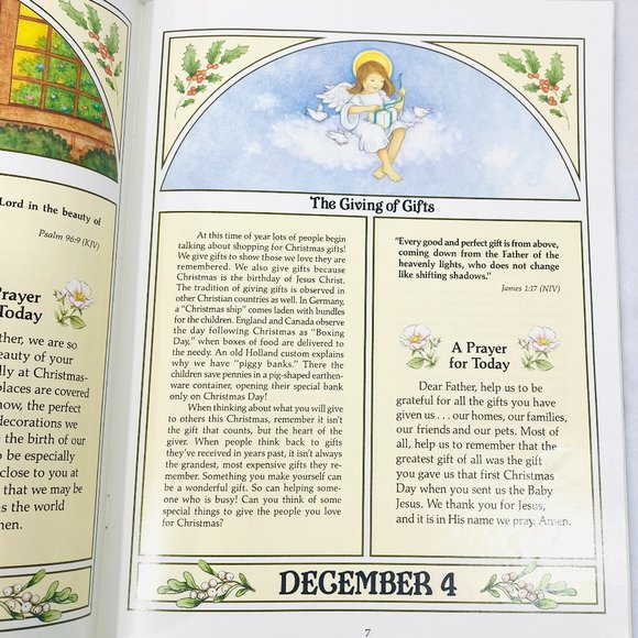 Rare "A Devotion A Day Unitl Christmas" Advent Calendar Booklet - Picture 2 of 6